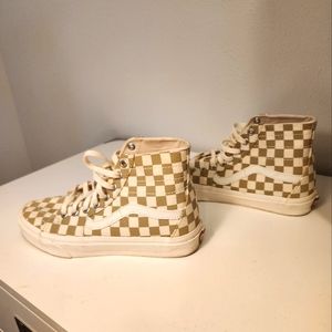 Vans Sk8 Hi Checkerboard